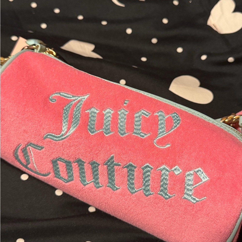 BNWT RARE & HTF Juicy Couture Pink Lemonade Barrel Bag - Picture 1 of 6